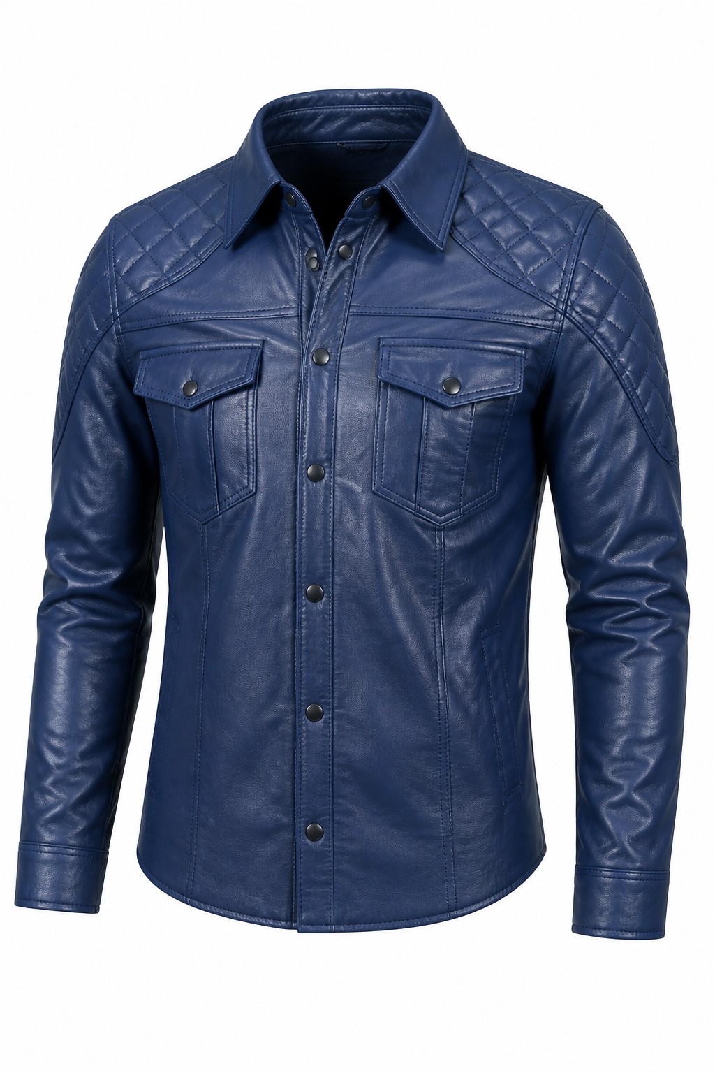 Leather shirts collection